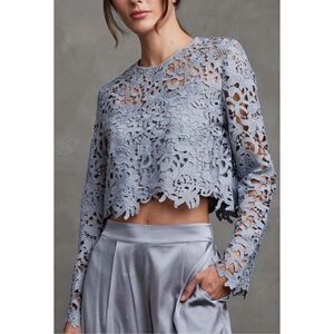 Sundays Grayson Top in Dusk Grey NWT Size Small